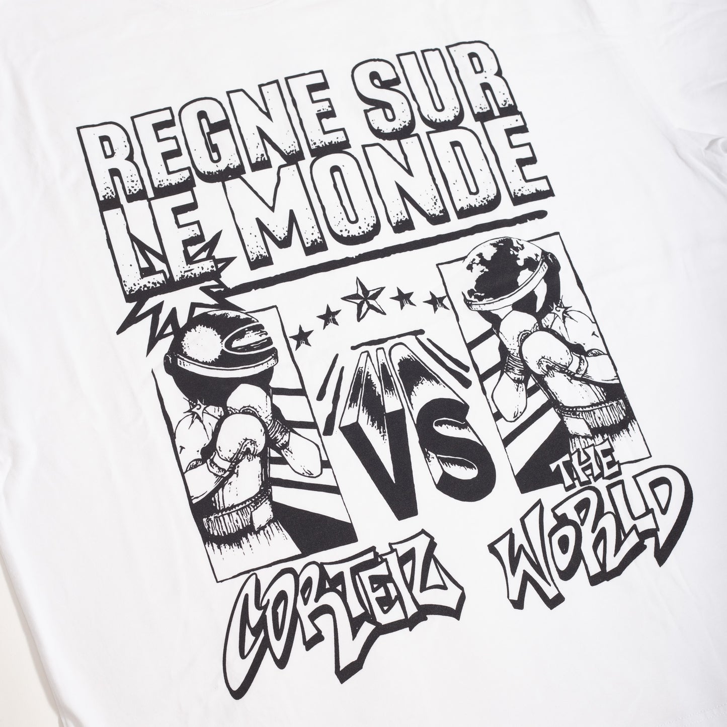 Camiseta Corteiz Regne sur Le Monde