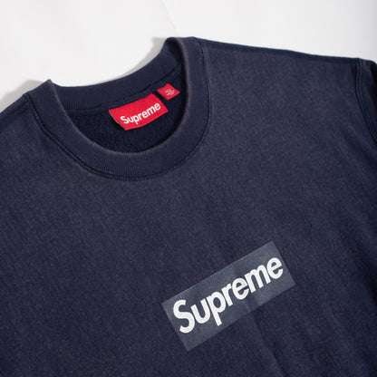 Crewneck Supreme Box Logo Azul
