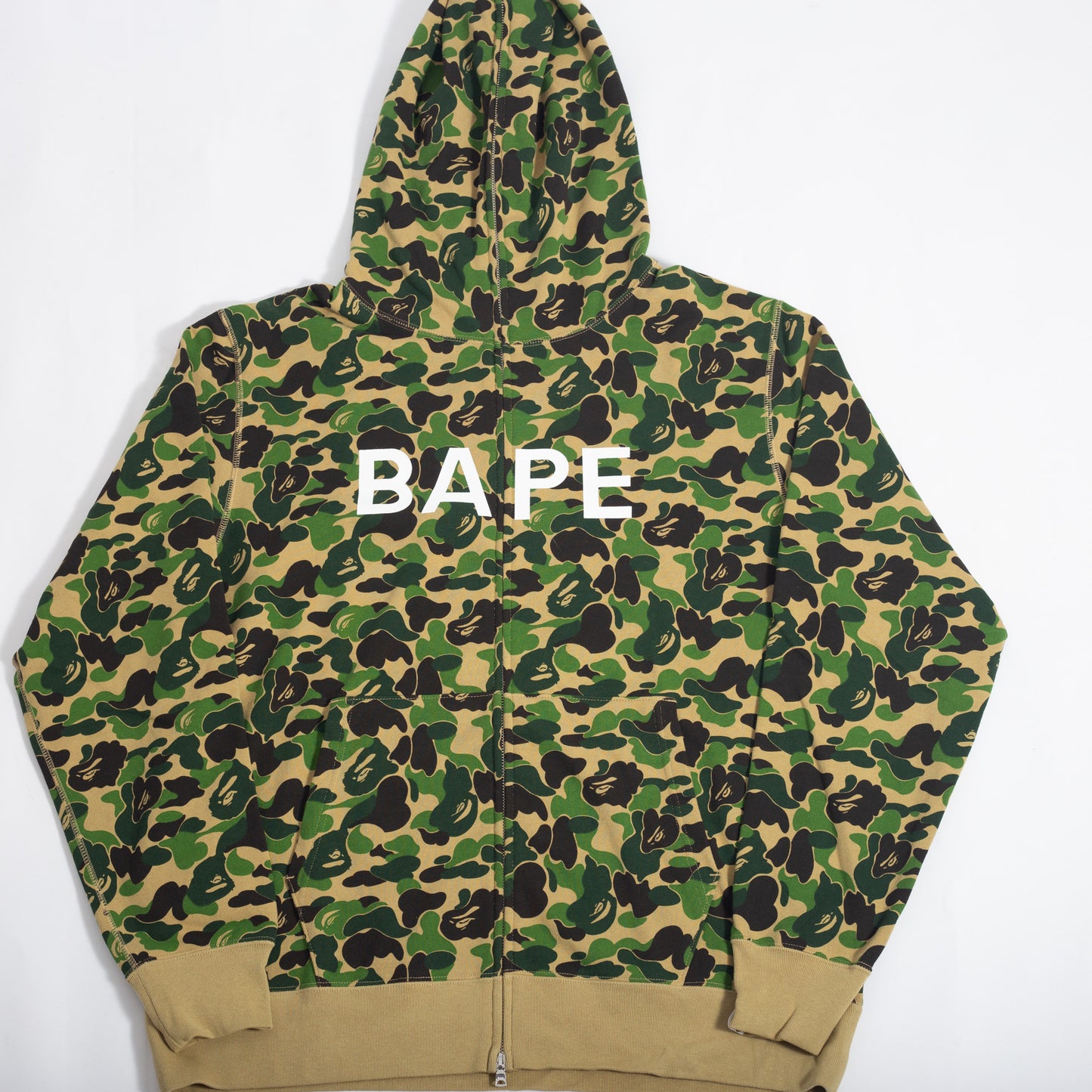 Jaqueta Full Zip BAPE Verde Camo