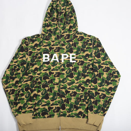 Jaqueta Full Zip BAPE Verde Camo