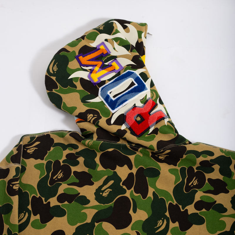 Jaqueta BAPE X Read Made ABC Camo Verde