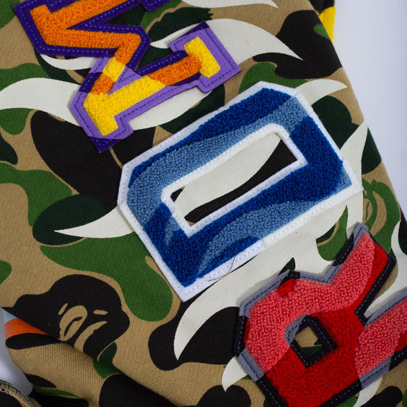 Jaqueta BAPE X Read Made ABC Camo Verde