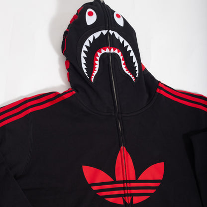 Jaqueta BAPE x Adidas Shark