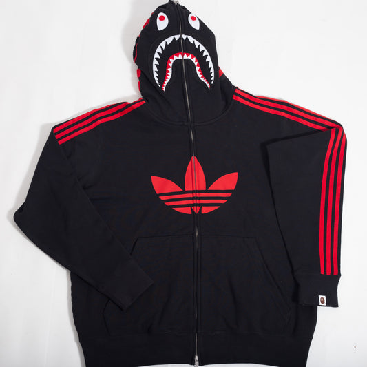 Jaqueta BAPE x Adidas Shark