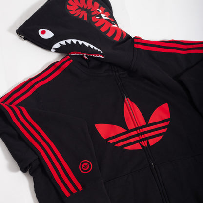 Jaqueta BAPE x Adidas Shark