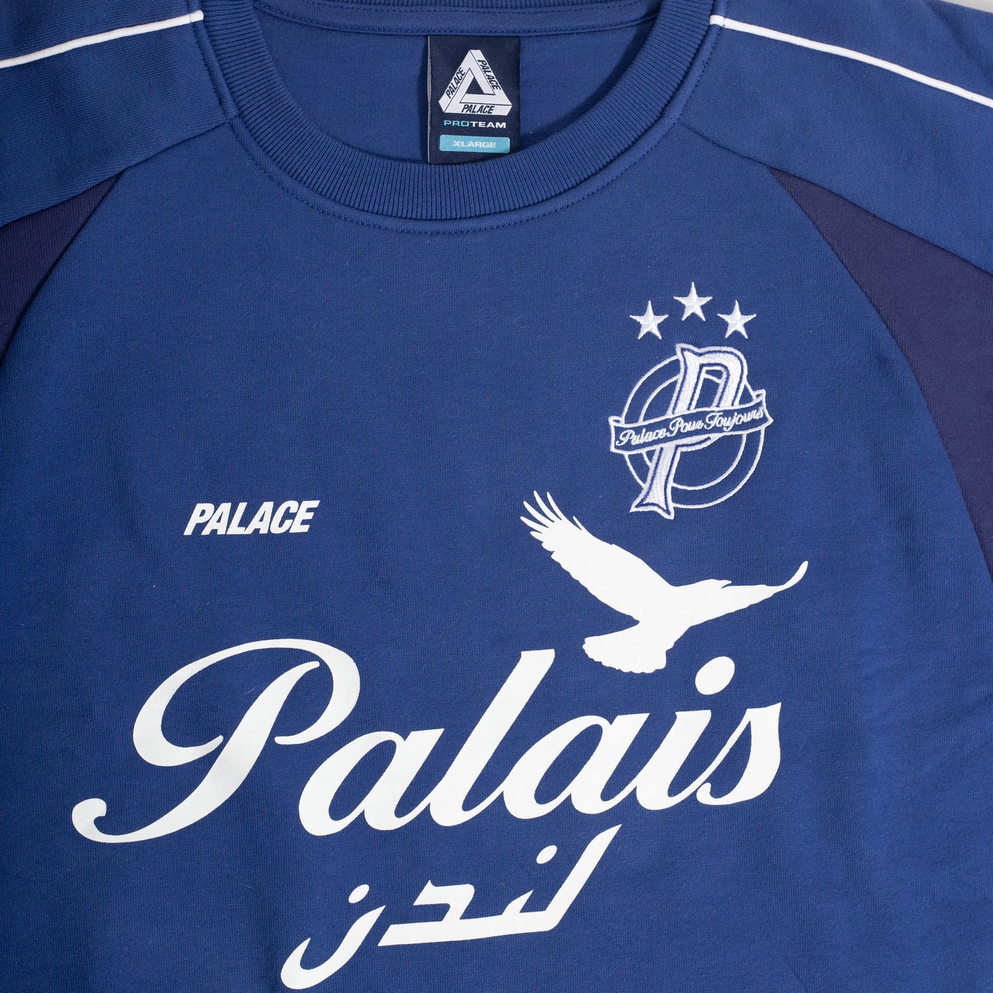 Crewneck Palace Palais Pro Team Azul