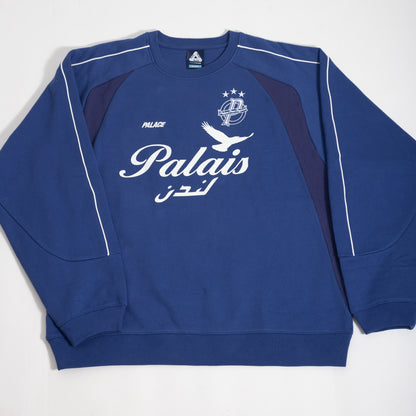 Crewneck Palace Palais Pro Team Azul