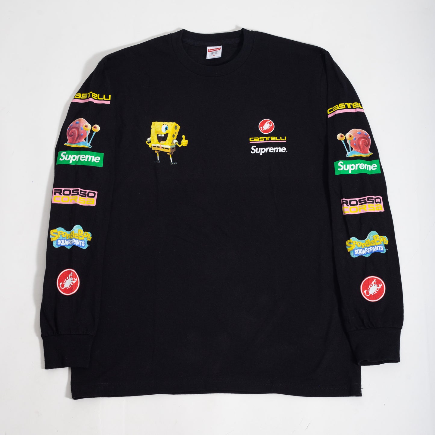 Camiseta Supreme SpongeBob SquarePants/Castelli Raging L/S