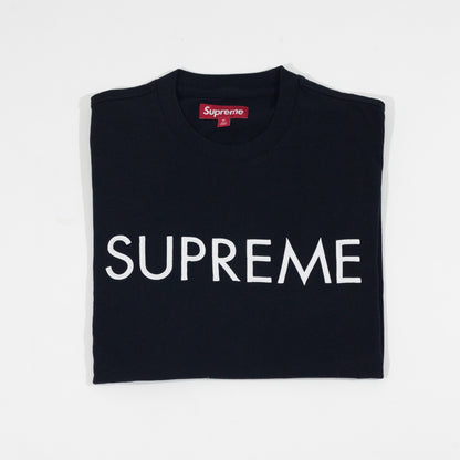 Camiseta Supreme Capital S/S Top Preta