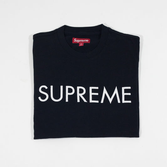 Camiseta Supreme Capital S/S Top Preta
