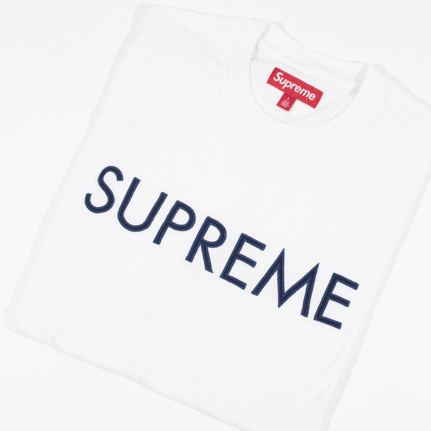 Camiseta Supreme Capital S/S Top Branca