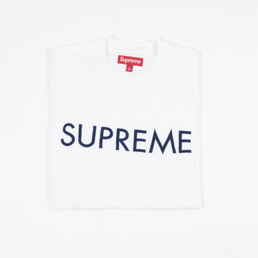 Camiseta Supreme Capital S/S Top Branca