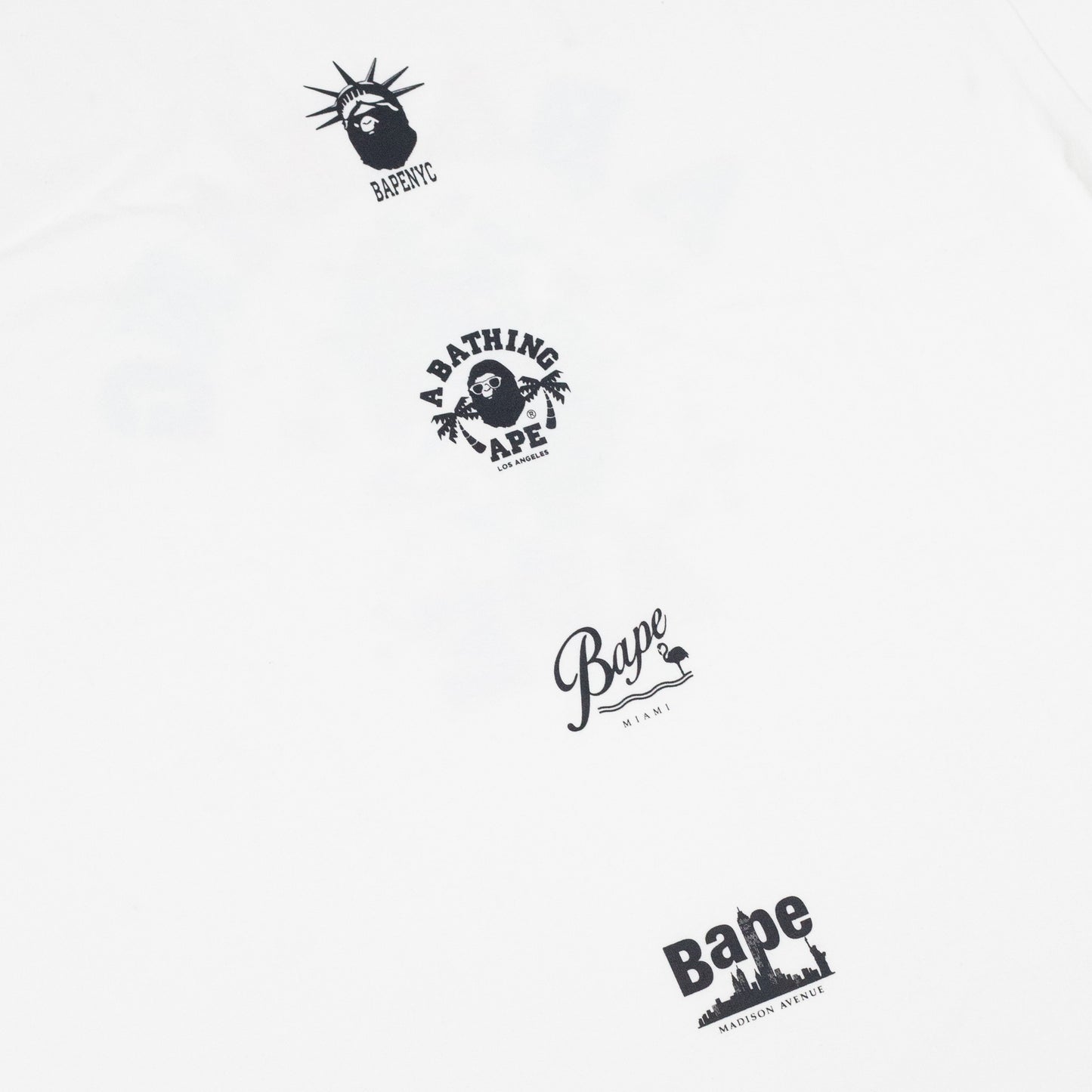 Camiseta BAPE College Sta Miami