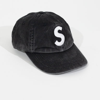 Bone Supreme Pigment Coated S Logo 6 Panel