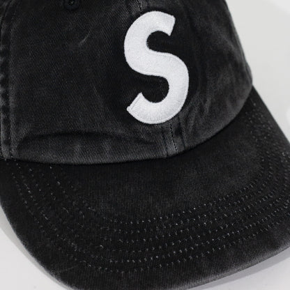 Bone Supreme Pigment Coated S Logo 6 Panel