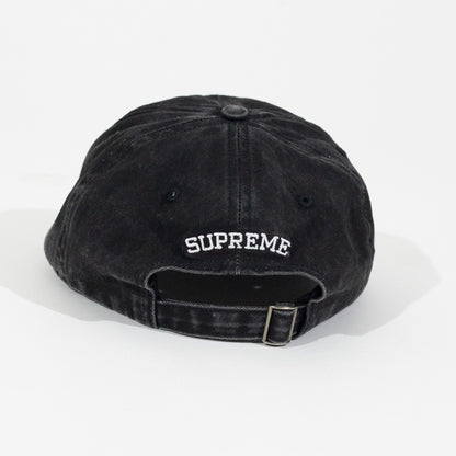 Bone Supreme Pigment Coated S Logo 6 Panel