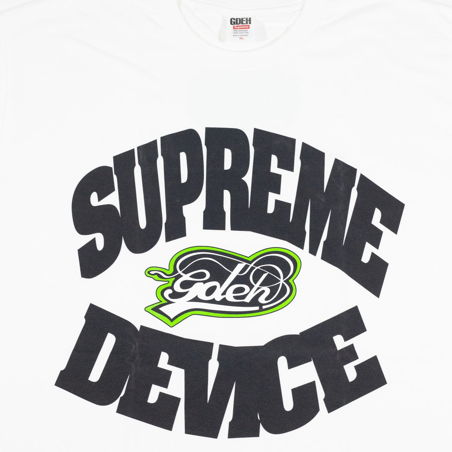 Camiseta Supreme x Goodenough Device