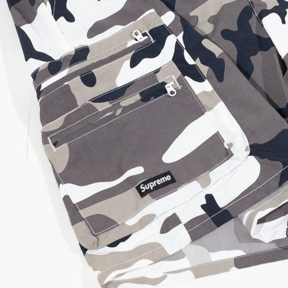 Bermuda Supreme Cargo Water Camo - Snow Camo