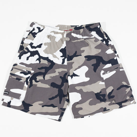 Bermuda Supreme Cargo Water Camo - Snow Camo
