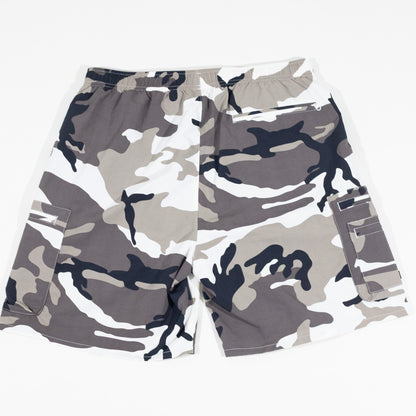 Bermuda Supreme Cargo Water Camo - Snow Camo