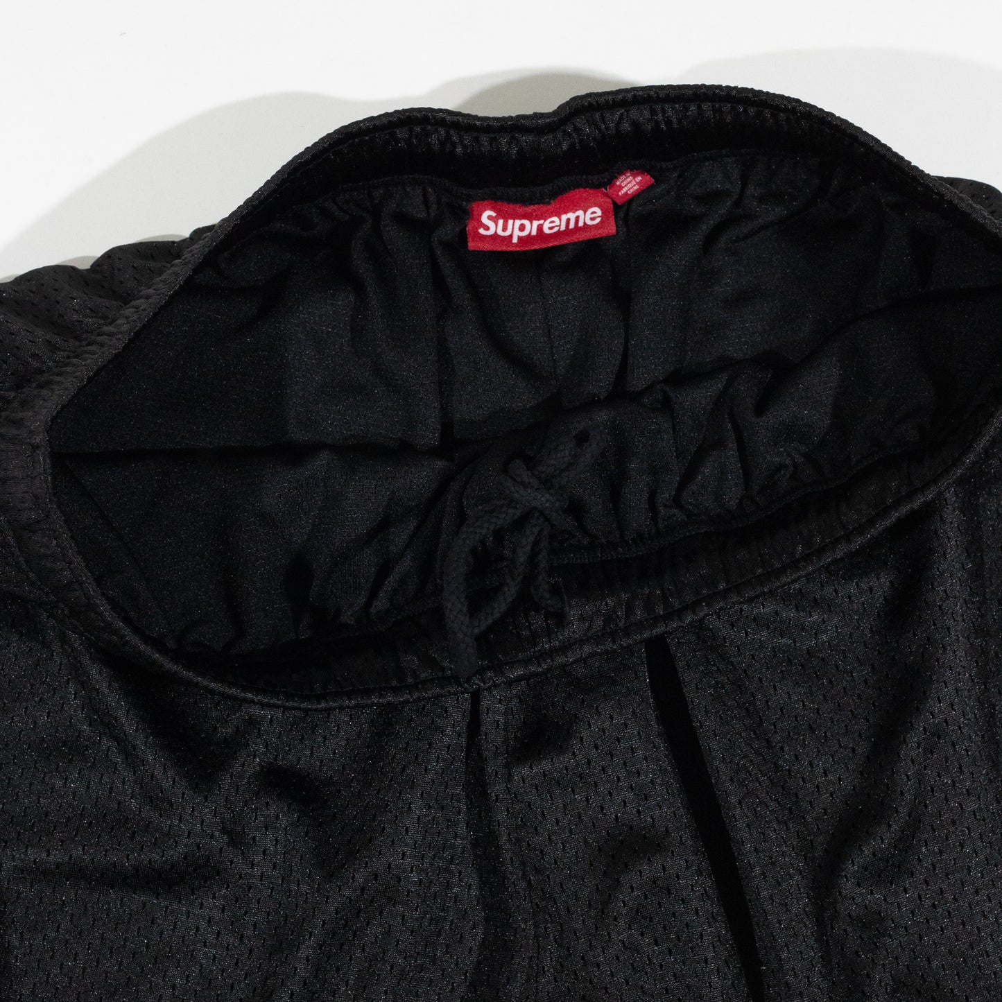 Bermuda Supreme Small Box Baggy Mesh Preta