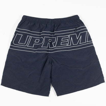 Bermuda Supreme Big Logo Nylon Preto