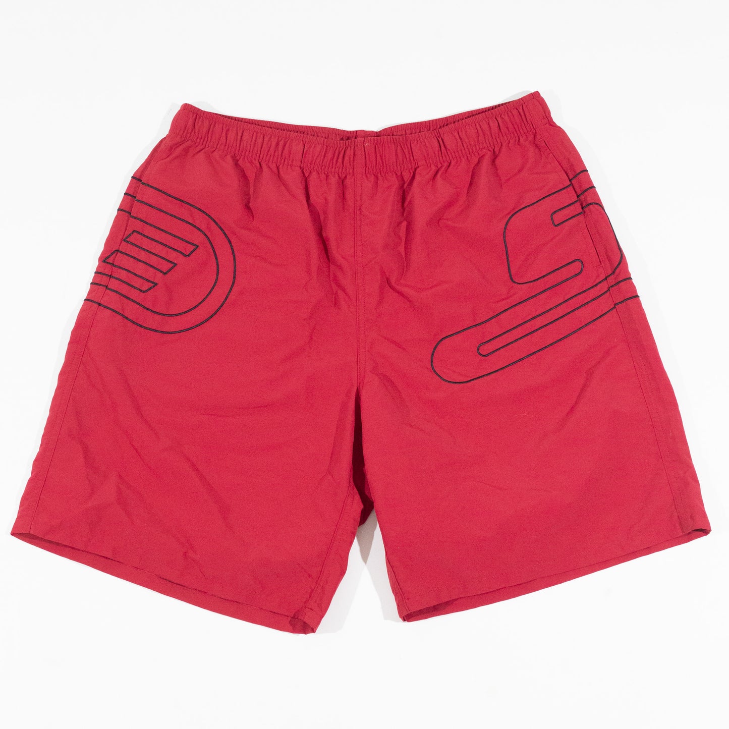 Bermuda Supreme Big Logo Nylon Vermelho