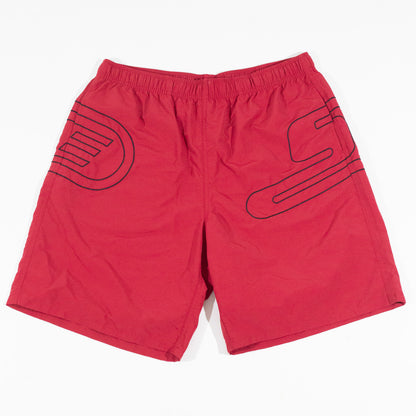 Bermuda Supreme Big Logo Nylon Vermelho