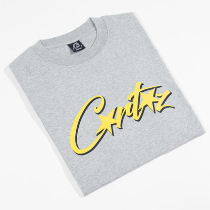 Camiseta Corteiz Allstarz Cinza