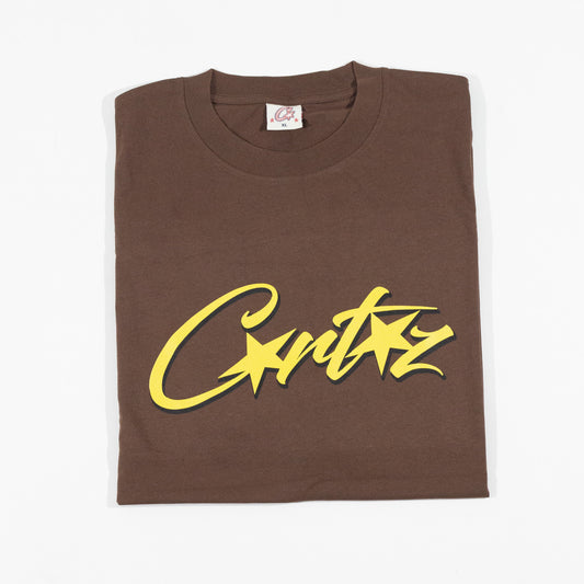 Camiseta Corteiz Allstarz Marrom