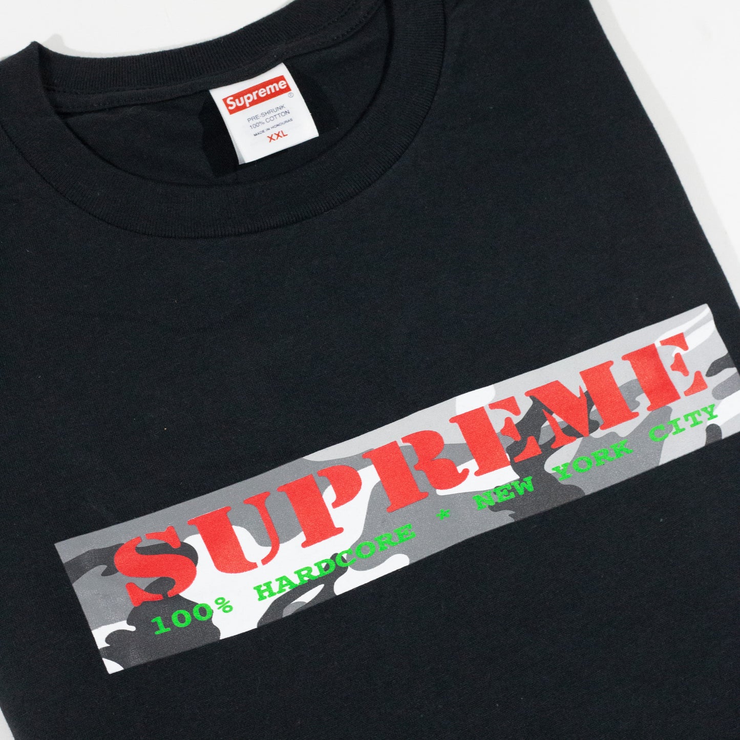 Camiseta Supreme Haardcore Preta