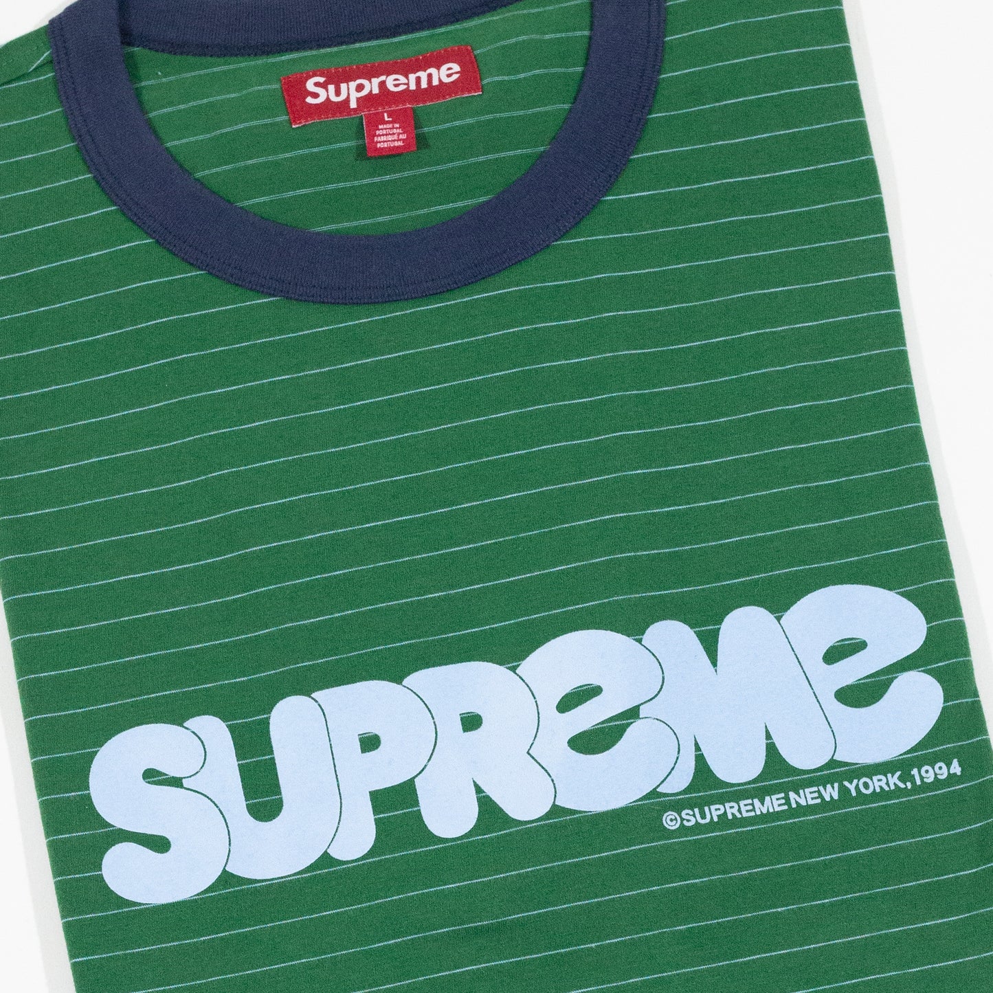 Camiseta Supreme Bubble SS Top Verde