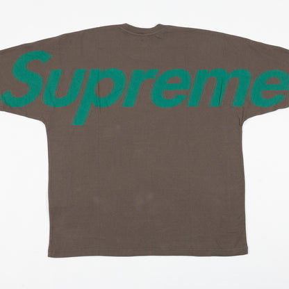 Camiseta Supreme Intarsia SS Top Marrom