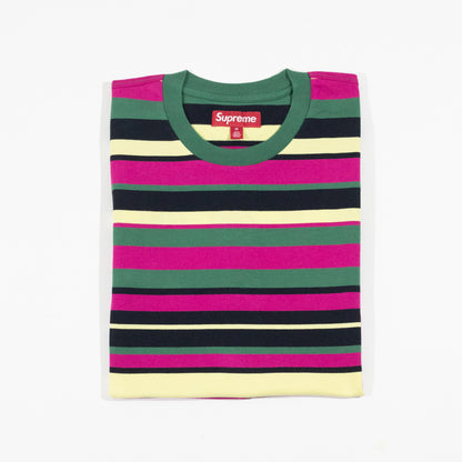 Camiseta Supreme Intarsia SS Top Stripe
