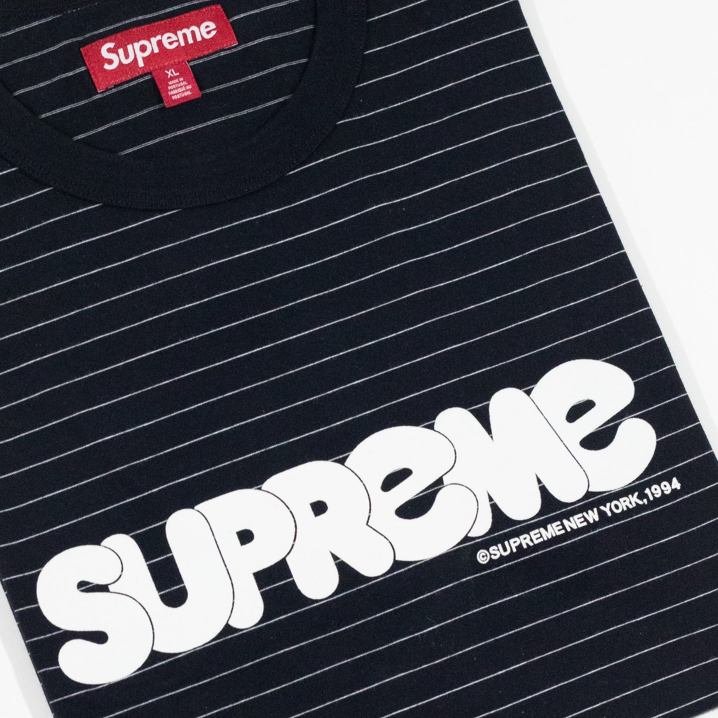 Camiseta Supreme Bubble SS Top Preto