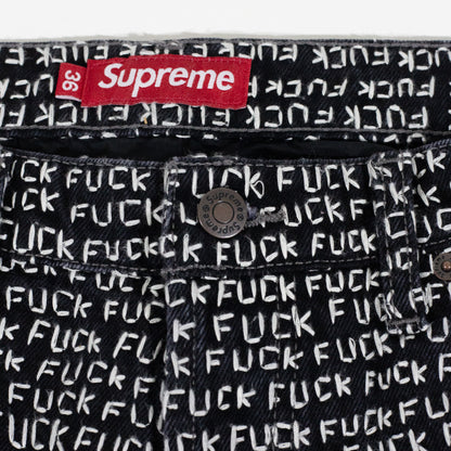 Calça Supreme Jeans Fuck Stich Loose Fit Jean