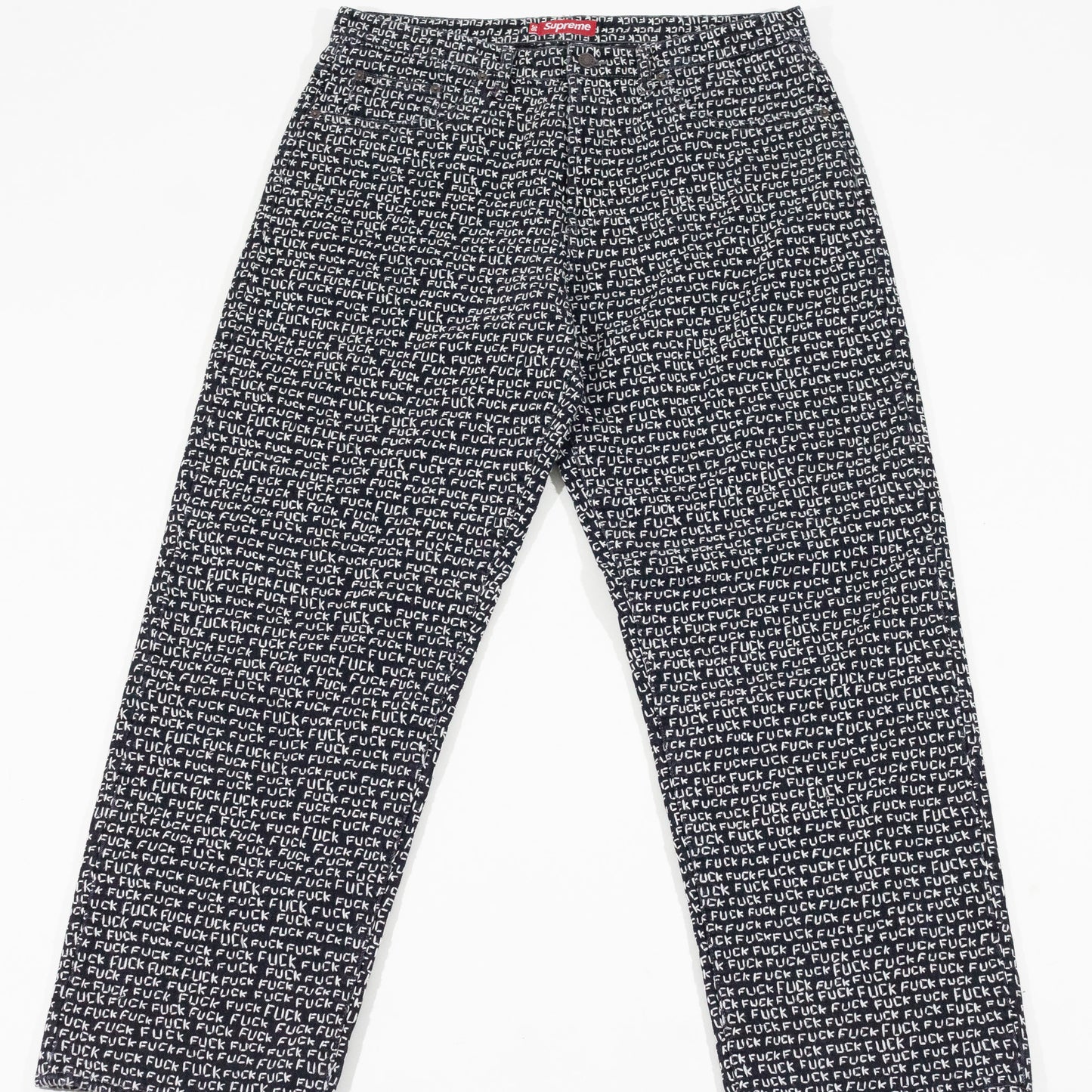 Calça Supreme Jeans Fuck Stich Loose Fit Jean