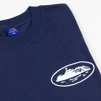 Camiseta Corteiz Island Azul Marinho