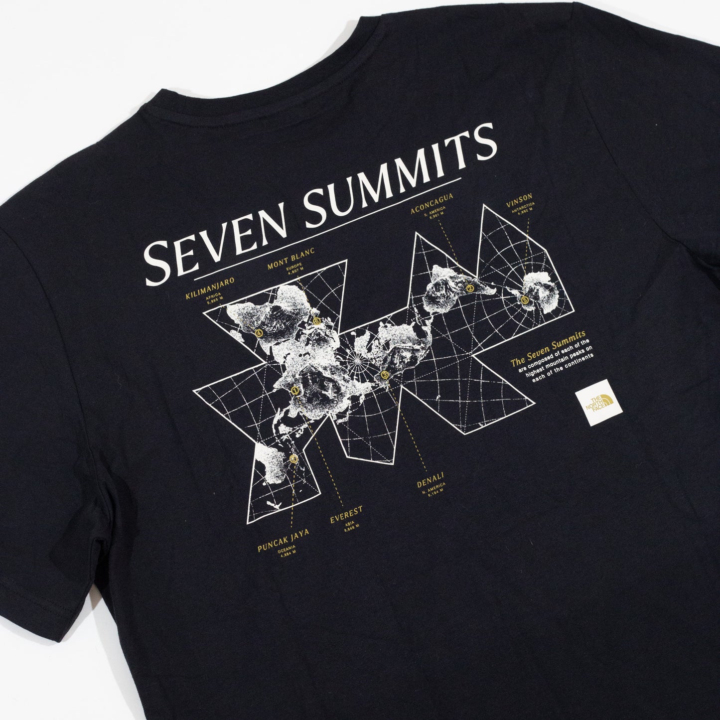 Camiseta The North Face Topographic Seven Summits