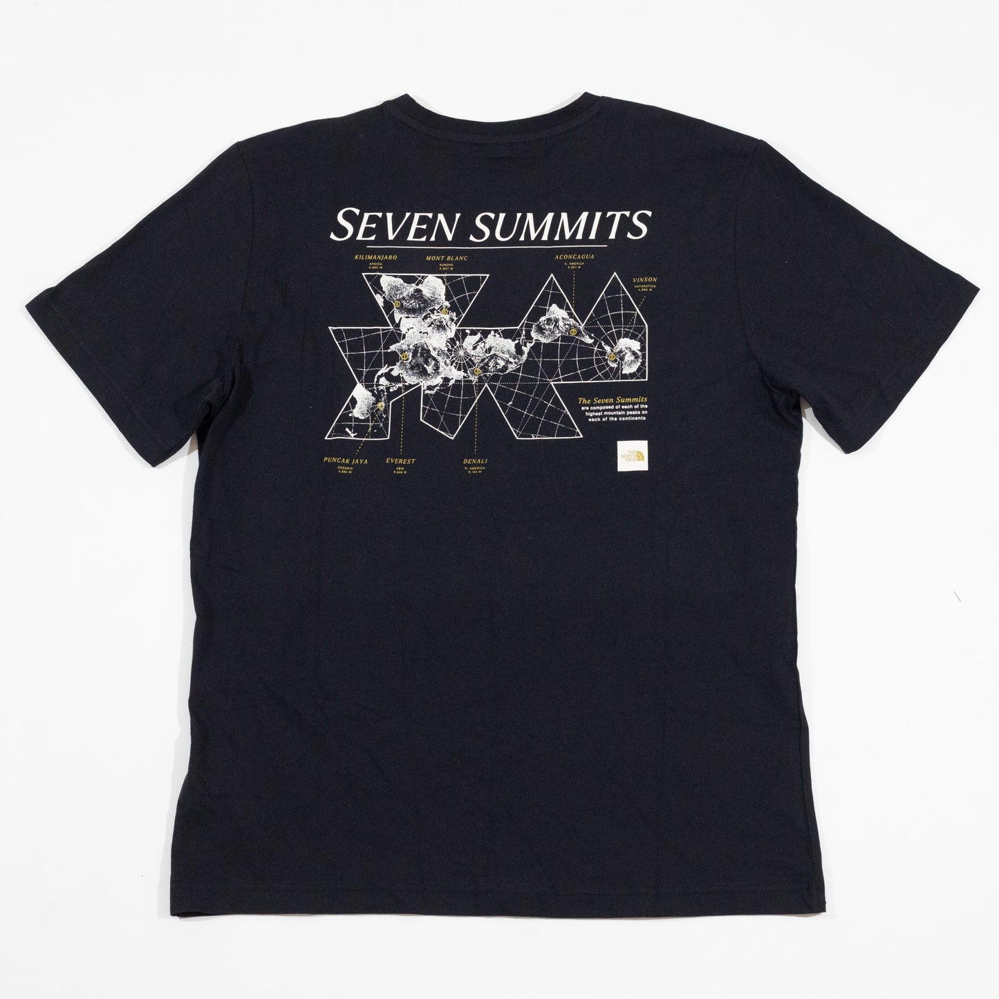 Camiseta The North Face Topographic Seven Summits