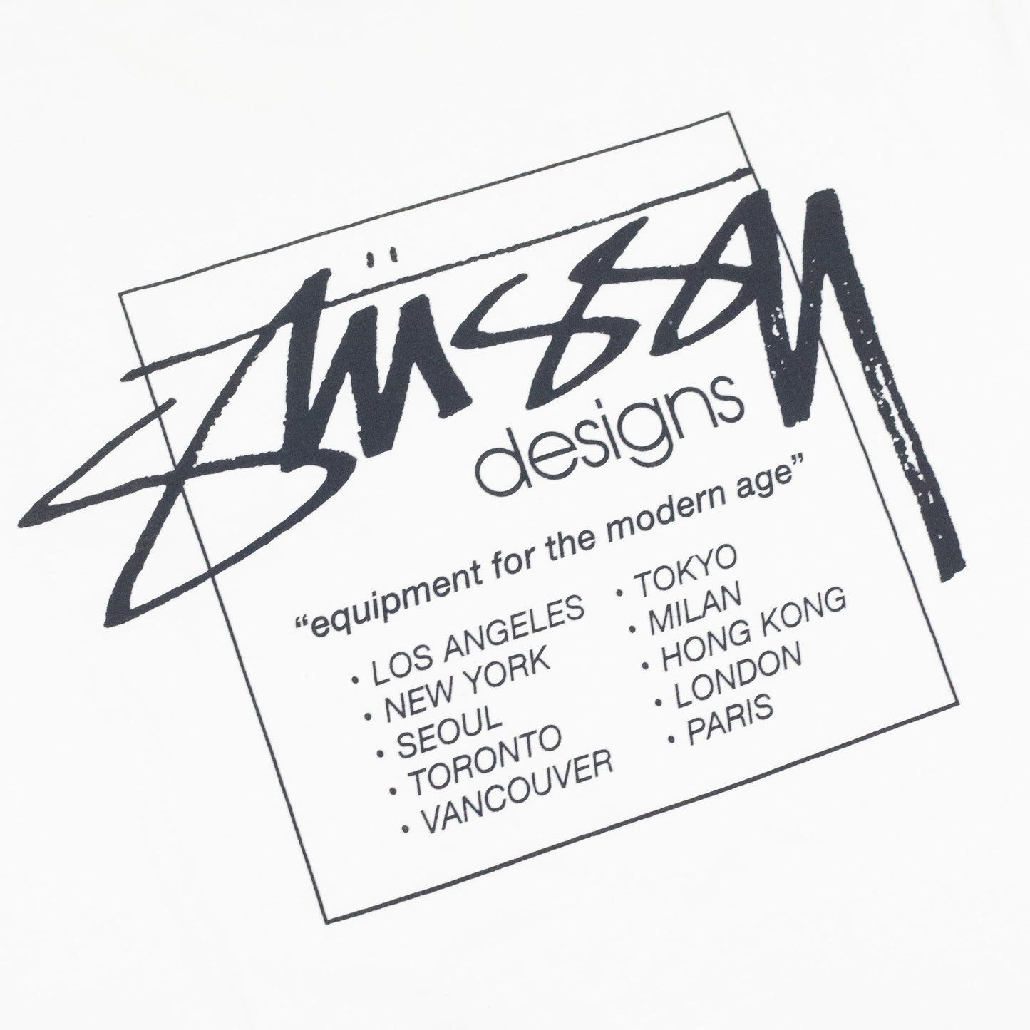 Camiseta Stussy Modern Age Pig Dyed