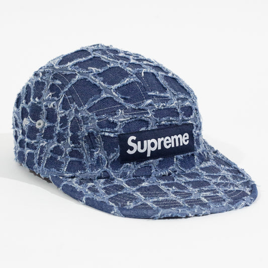 Bone Supreme Frayed Croc Jeans