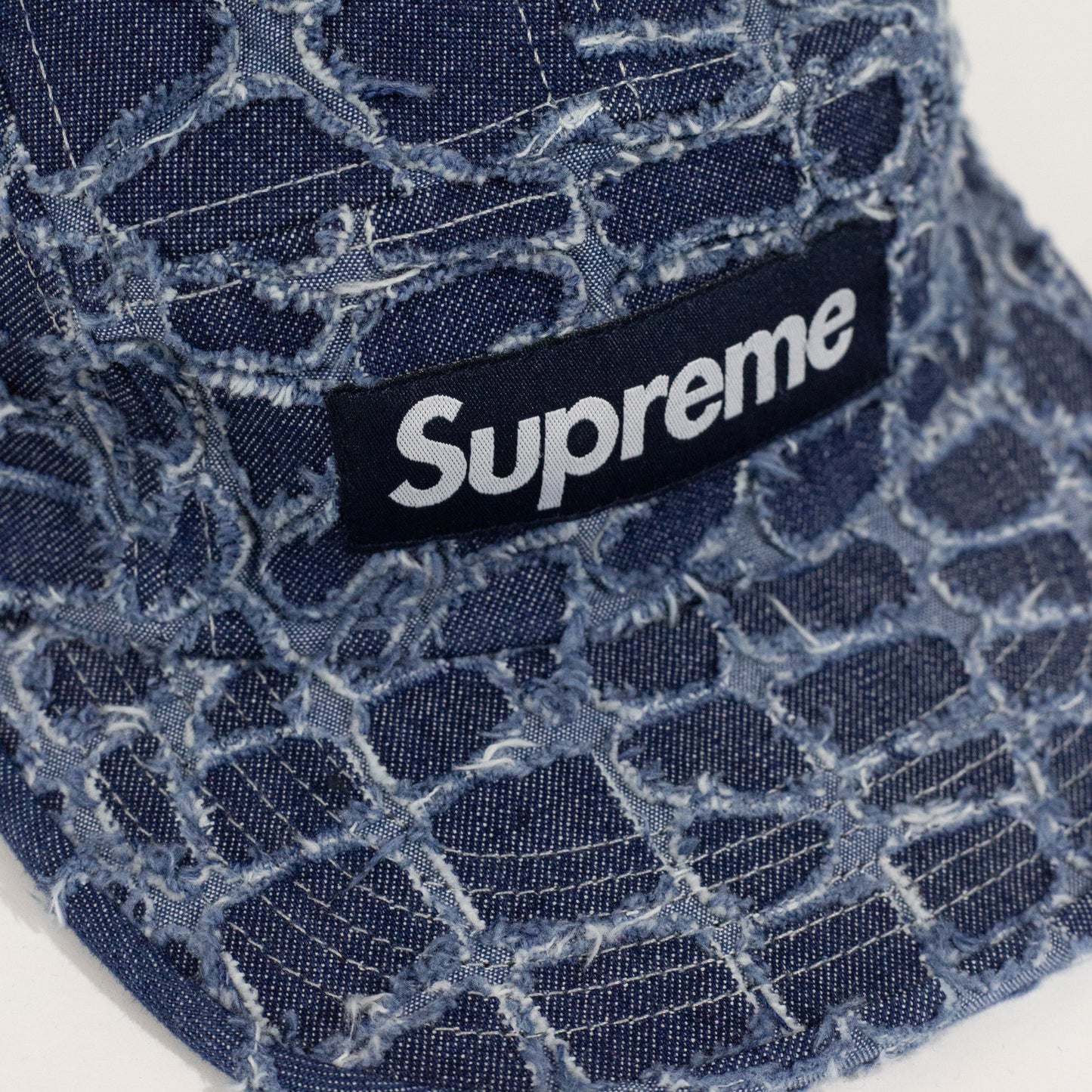 Bone Supreme Frayed Croc Jeans