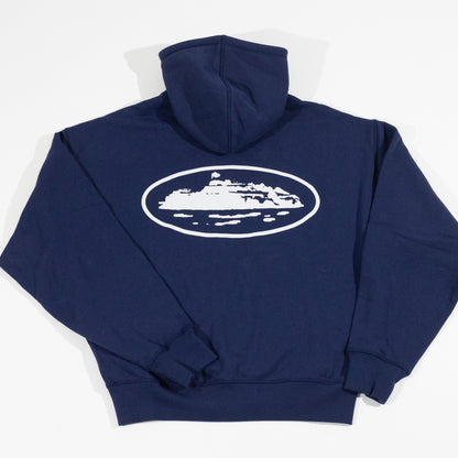 Jaqueta Corteiz Island Puff Print Azul