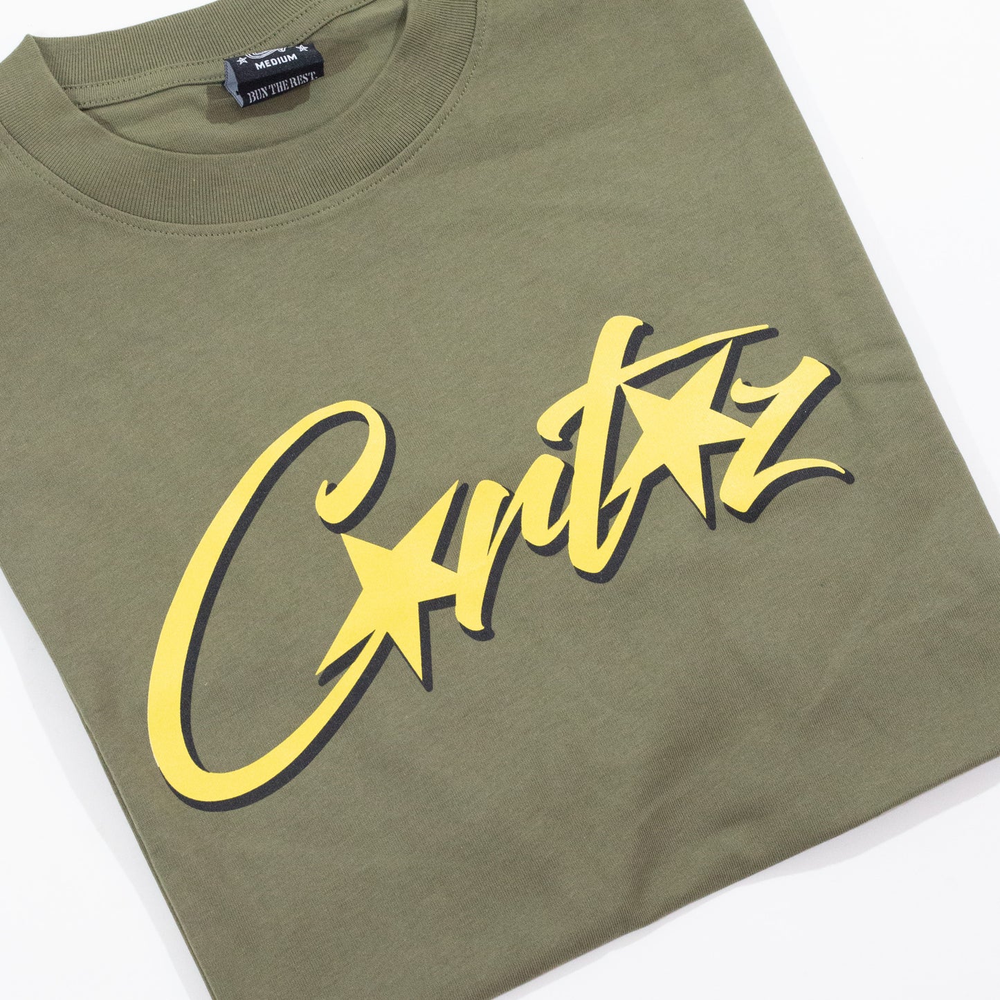 Camiseta Corteiz Allstarz Khaki