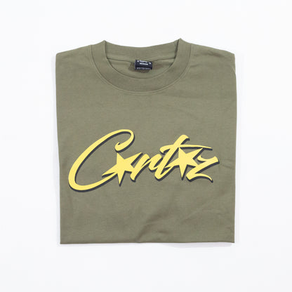 Camiseta Corteiz Allstarz Khaki