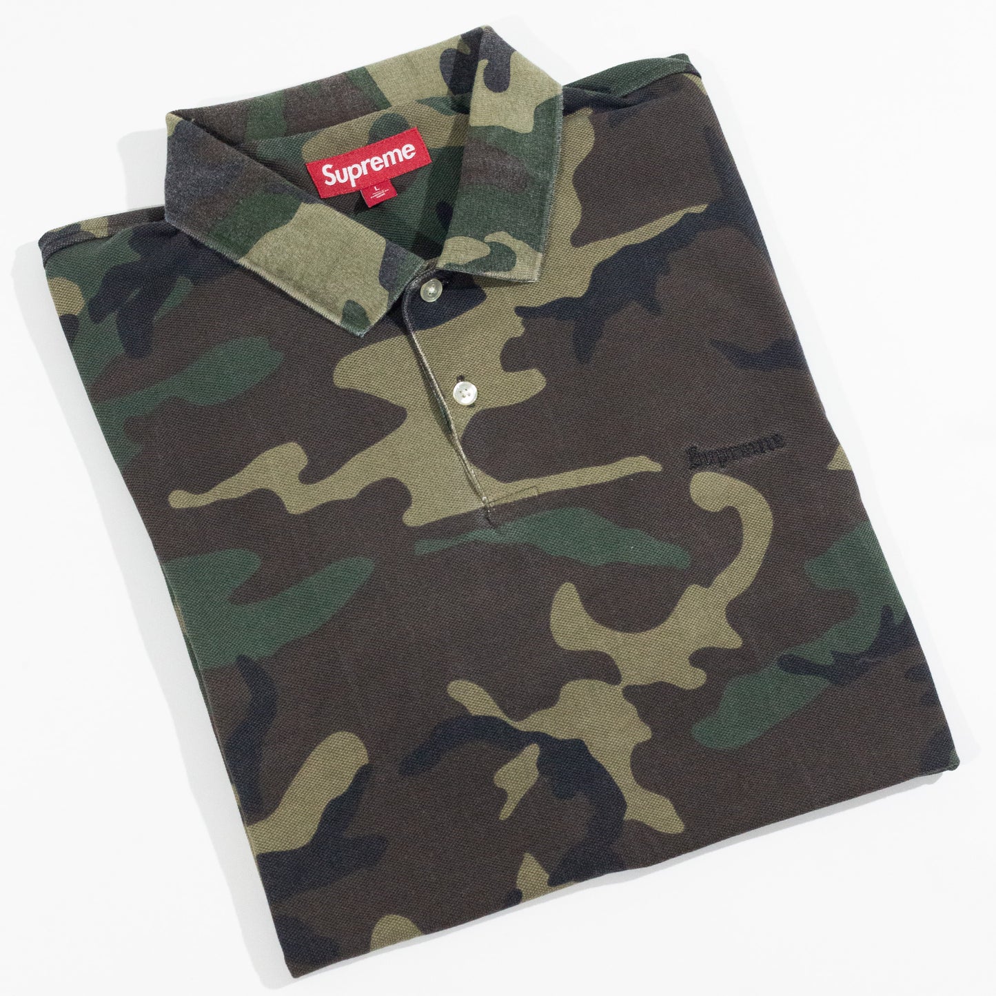 Polo Supreme Washed Camo Woodland