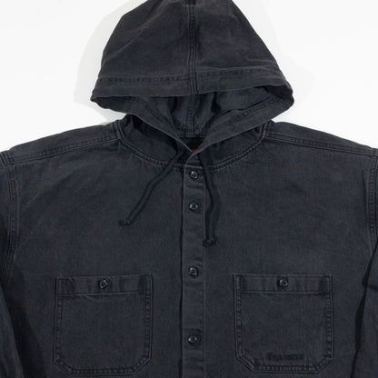 Jaqueta Supreme Hooded Denim Preto