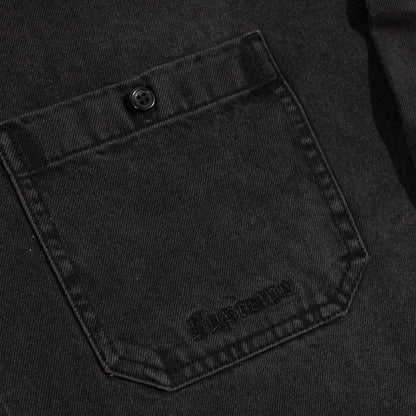 Jaqueta Supreme Hooded Denim Preto