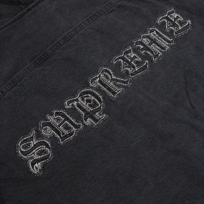 Jaqueta Supreme Hooded Denim Preto